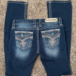 Rock Revival Women's Dark Blue Boot Cut Jeans